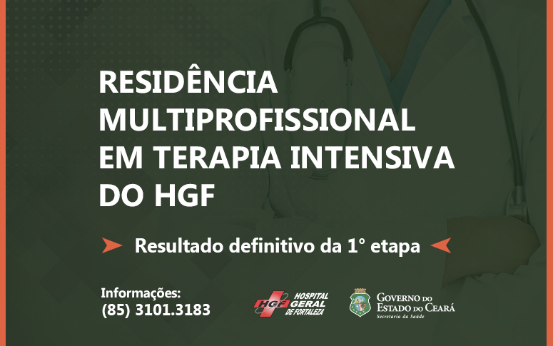 Seleção para Residência em Terapia Intensiva Adulto avança para a 2º etapa