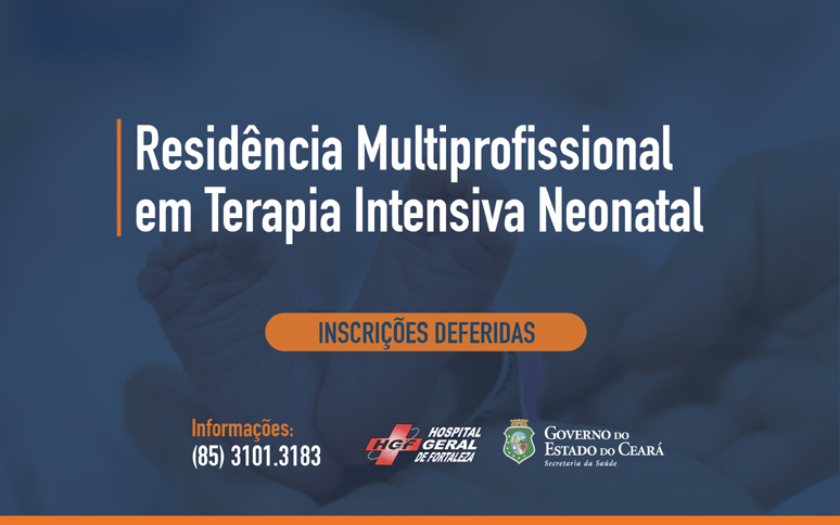 HGF divulga inscrições confirmadas para Residência Neo