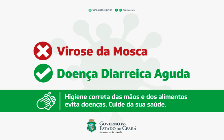 Saúde orienta profissionais sobre notificação de doenças diarreicas agudas