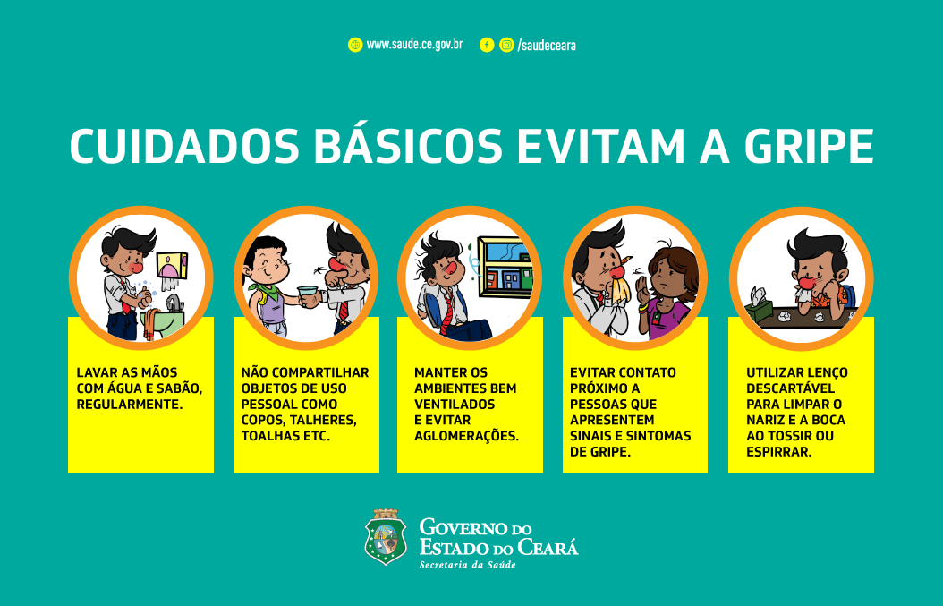 Medidas básicas ajudam a evitar doenças respiratórias como gripe