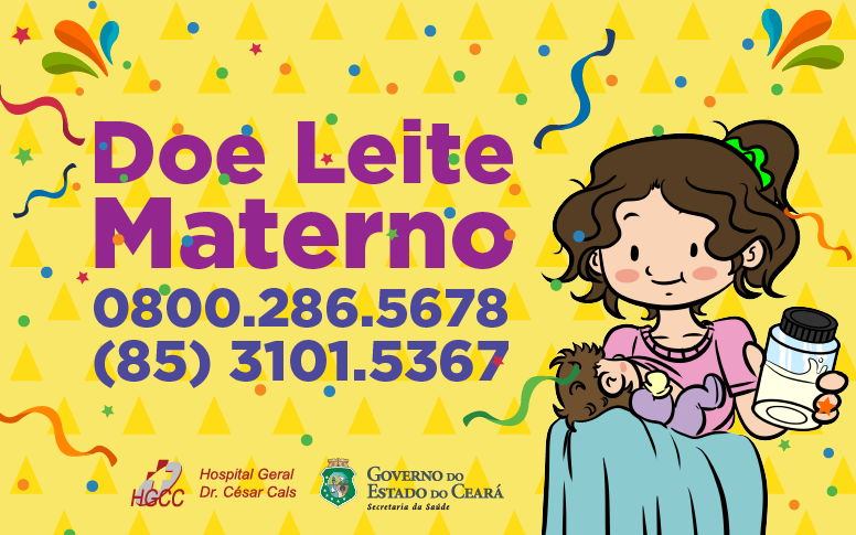 Banco de leite do HGCC funciona também no Carnaval