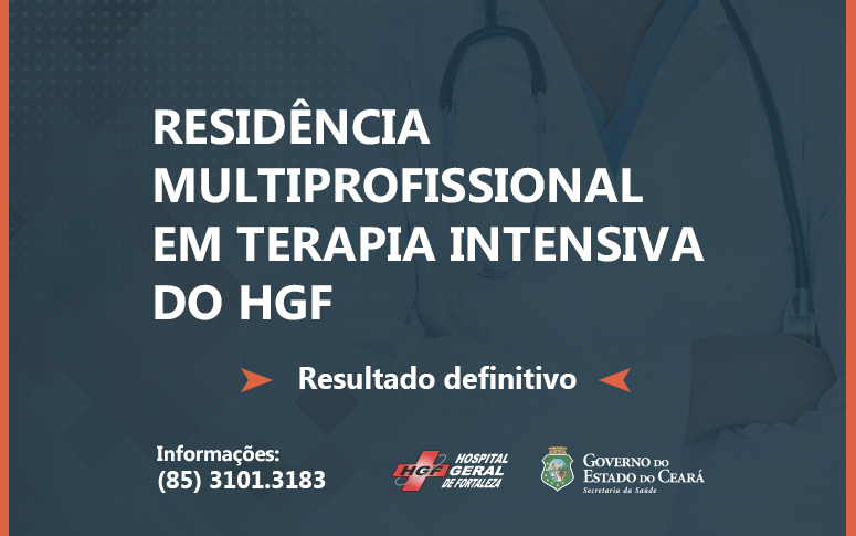 Resultado final para Residência Multiprofissional em Terapia Intensiva Adulto
