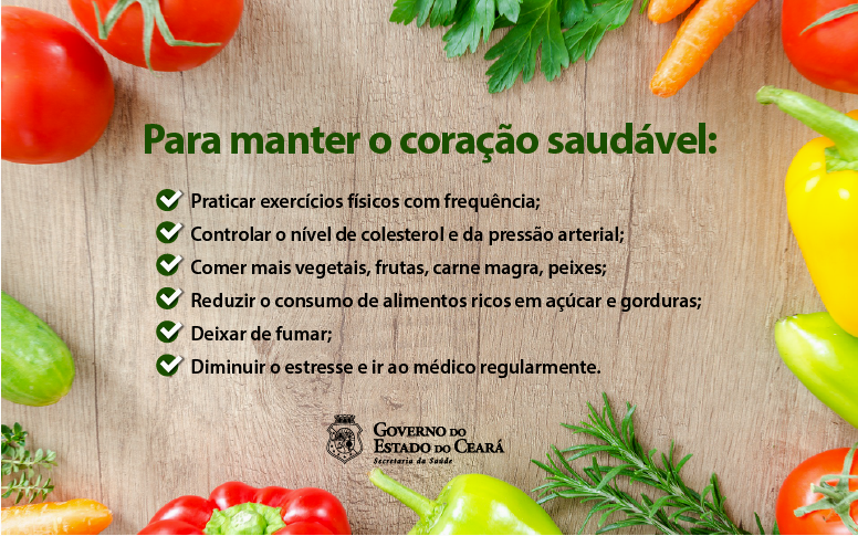 Dieta saudável e atividade física são fortes aliados para prevenir infarto