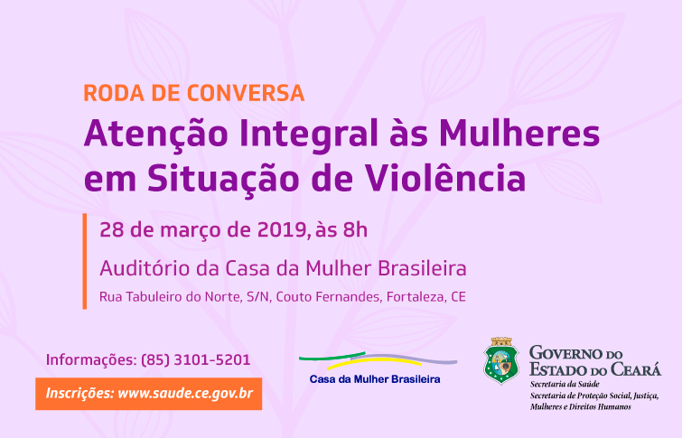 Roda de conversa debate situação de violência contra a mulher