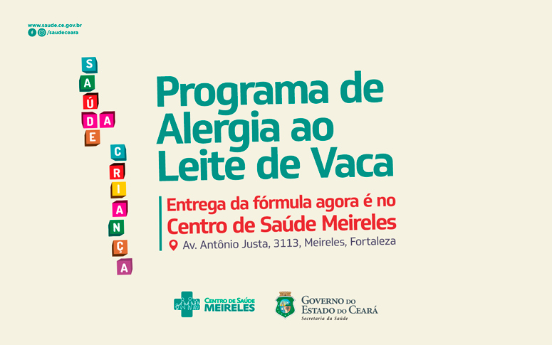 Crianças com alergia ao leite de vaca recebem fórmula em novo local