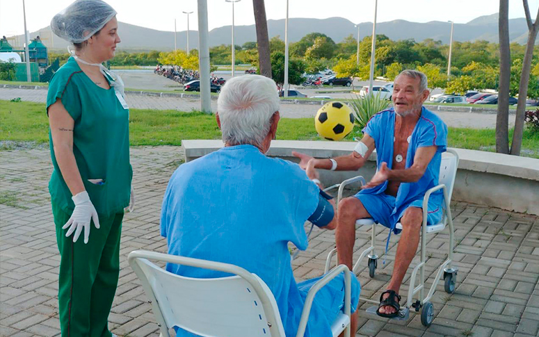Atividades lúdicas auxiliam na recuperação de pacientes com AVC