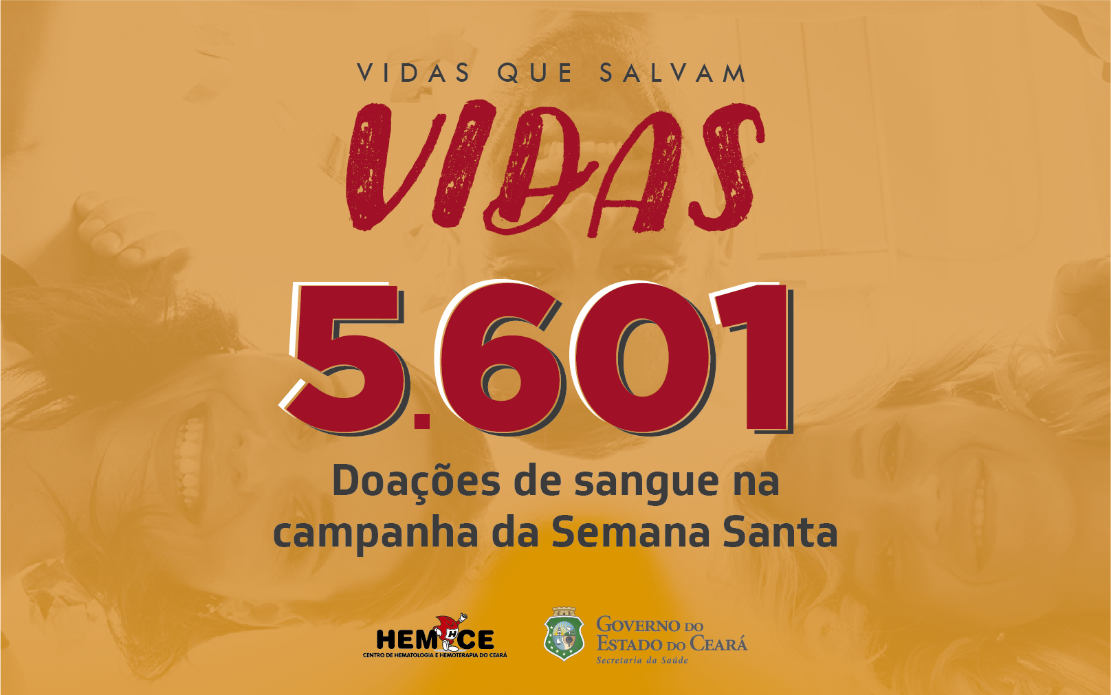 Mais de cinco mil doações de sangue são realizadas durante campanha