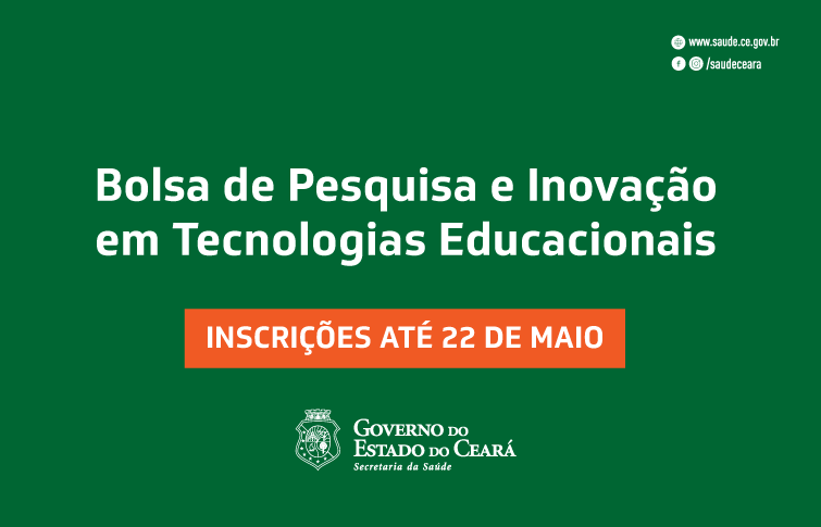 Sesa abre inscrições para Bolsa de Pesquisa e Inovação em Tecnologias Educacionais