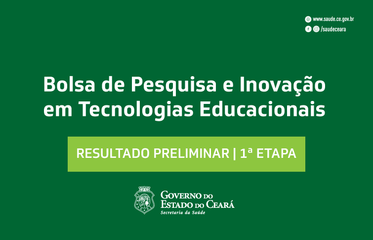 Sesa divulga resultado preliminar para Bolsa de Pesquisa
