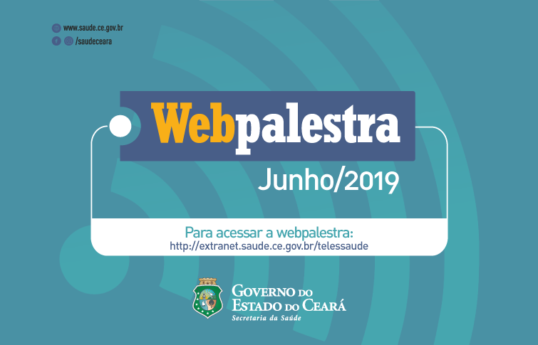 Núcleo de Telessaúde da Sesa divulga webpalestras de junho