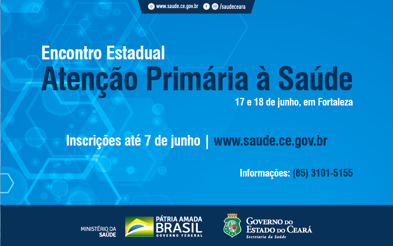 Inscrições abertas para Encontro Estadual da Atenção Primária