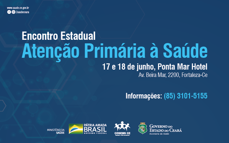 Encontro Estadual da Atenção Primária começa na segunda, 17