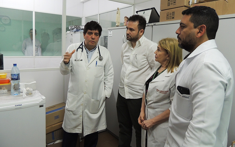 Sesa realiza visitas para ouvir profissionais das unidades