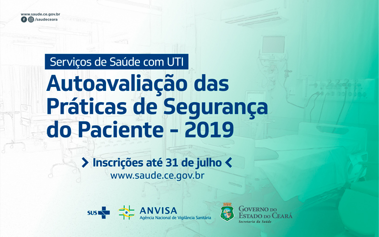 Inscrições para autoavaliação de serviços de saúde com leitos de UTI encerram dia 31