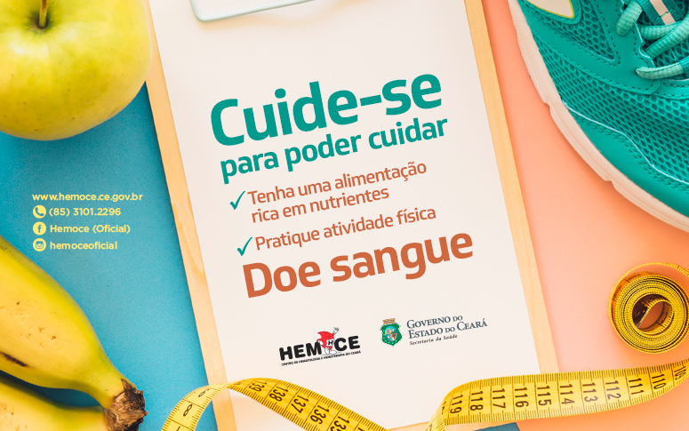 Hábitos saudáveis aumentam chances de ser um potencial doador de sangue