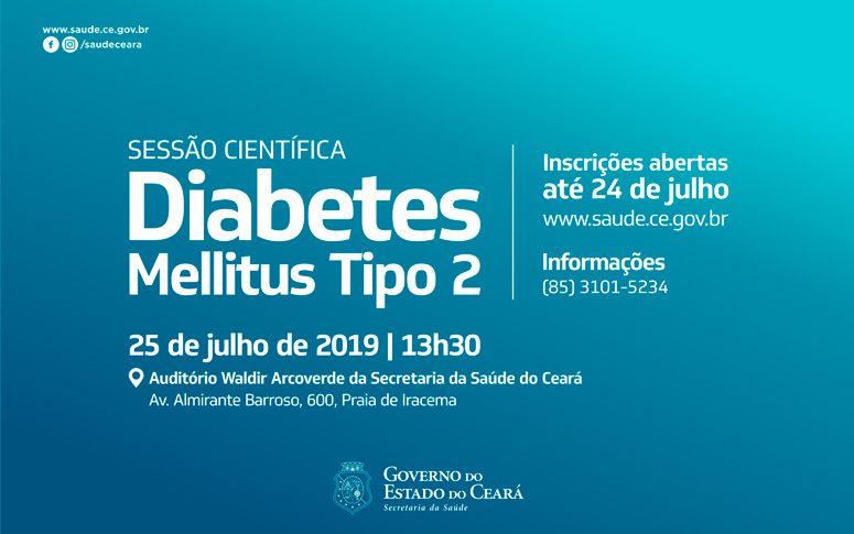 Abertas inscrições para sessão científica sobre Diabetes Mellitus