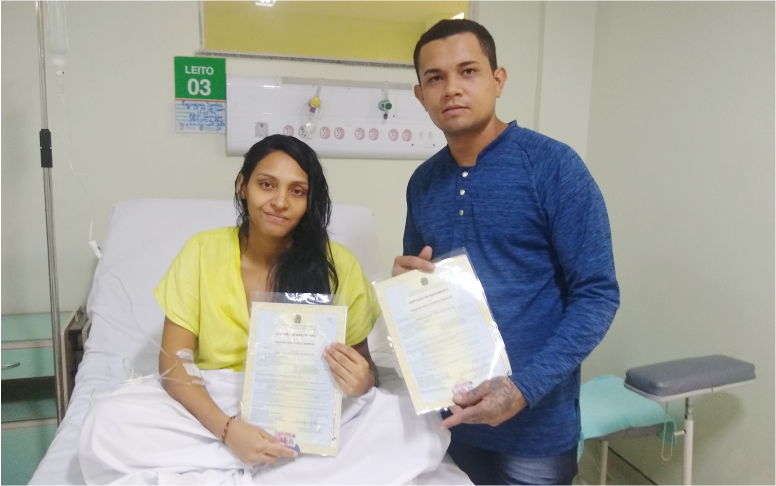 Registro civil em hospitais assegura direitos a pacientes internados