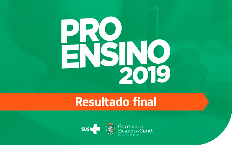 Sesa divulga resultado final da seleção do Proensino