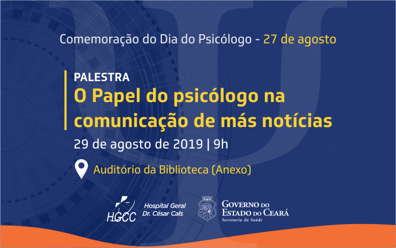 Palestra celebra Dia do Psicólogo no HGCC