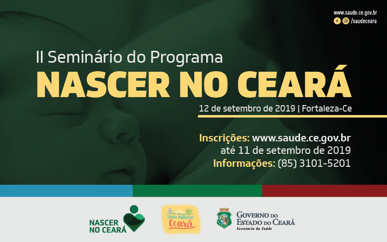 Inscrições abertas para II Seminário Nascer no Ceará