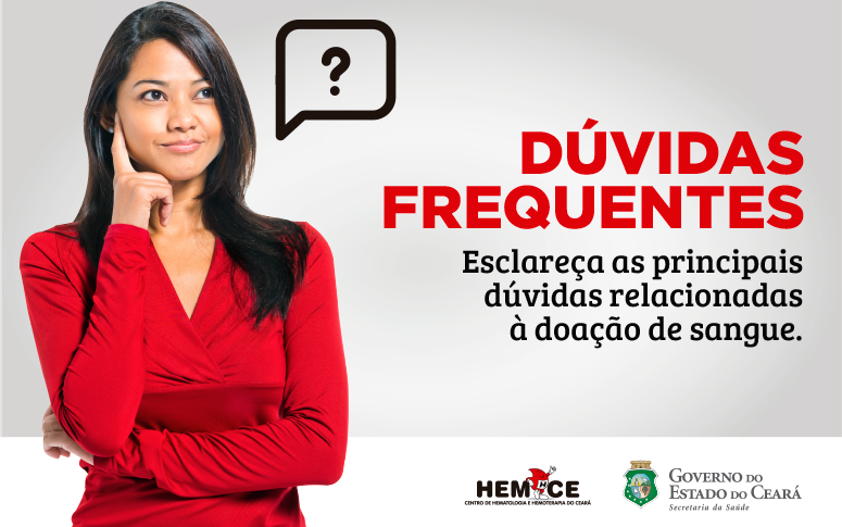 Responde principais dúvidas sobre doação de sangue