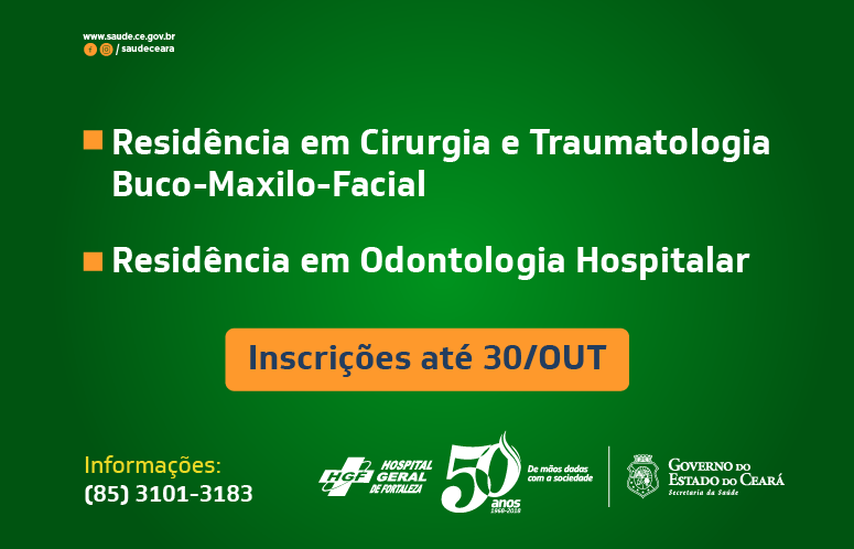 HGF inscreve para residências até 30 de outubro