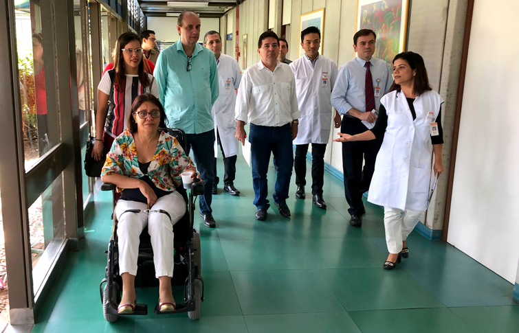 Profissionais da Sesa visitam a Rede Sarah de Reabilitação