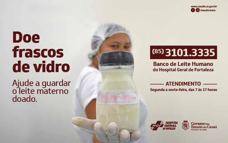 Hospital realiza campanha de arrecadação de frascos de vidro