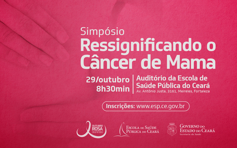 Simpósio sobre Câncer de Mama acontece nesta terça-feira, 29