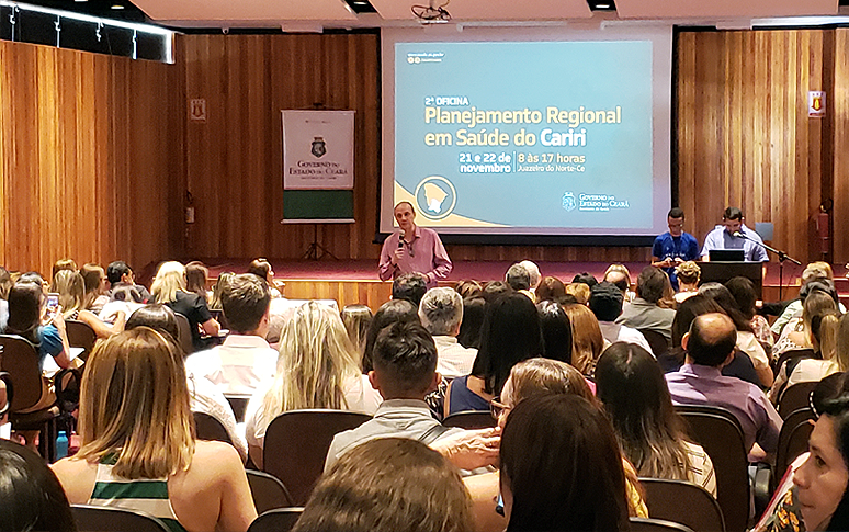 Planejamento Regional em Saúde discute estratégias para 45 municípios do Cariri