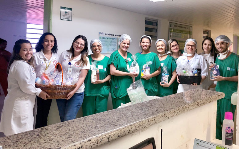 Blitz de prevenção às lesões por pressão é realizada em hospital