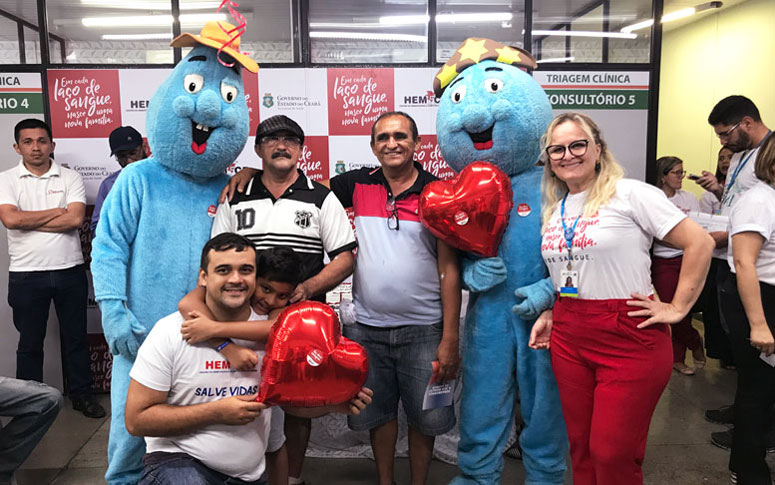 Hemoce celebra Dia Nacional do Doador de Sangue