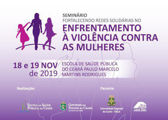 Seminário com foco no combate à violência contra a mulher com inscrições abertas