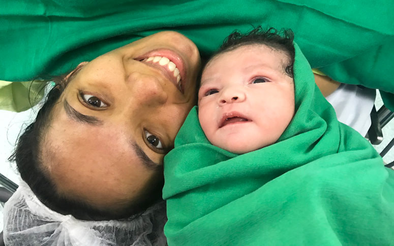 Realizada primeira captação de sangue de cordão umbilical no HRN