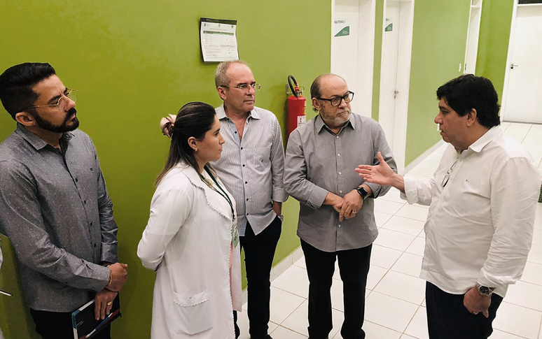 Gestores da Sesa visitam unidades de saúde no Maciço de Baturité