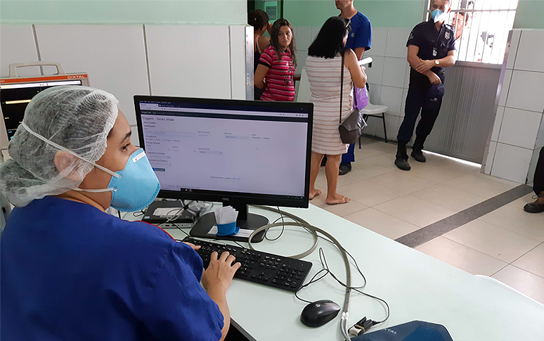 Sistema de triagem digital agiliza atendimentos no HM