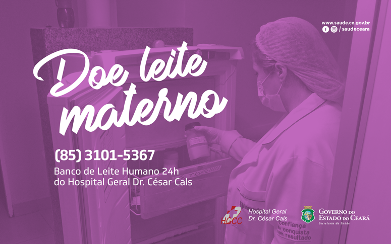No mês das férias, doe leite materno