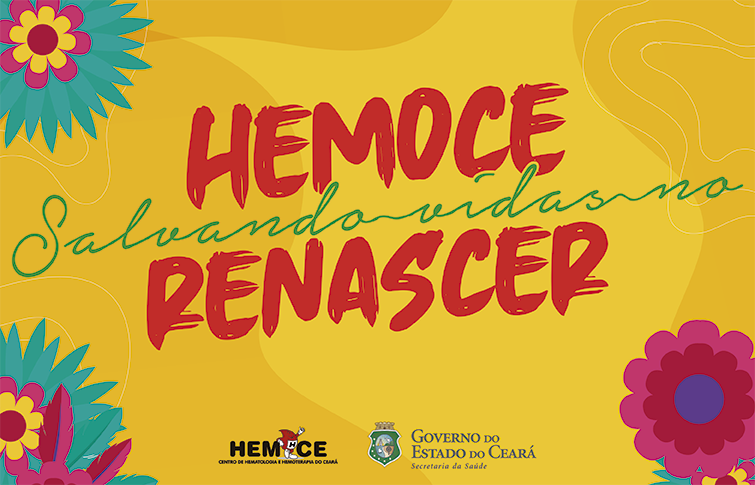Hemoce receberá doações de sangue durante o carnaval