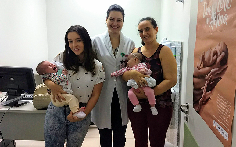Ambulatório de aleitamento materno estimula a amamentação