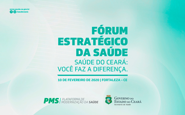Fórum Estratégico da Saúde acontece nesta segunda-feira, 10