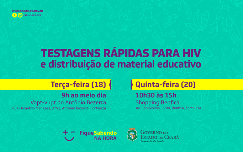Sesa realiza ações com foco na prevenção de infecções sexualmente transmissíveis