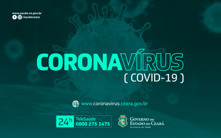 Ceará registra três óbitos por Covid-19