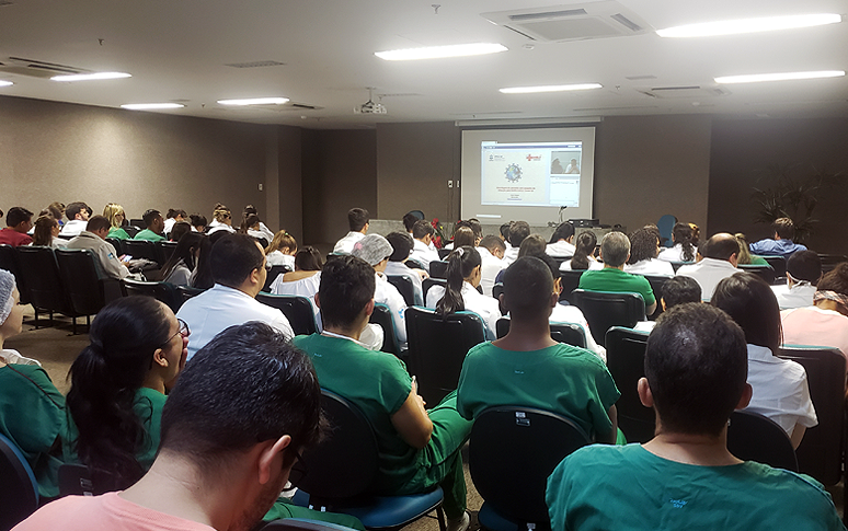 Webconferência sobre Covid-19 é transmitida para profissionais de saúde do Ceará