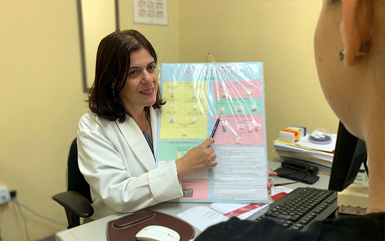 Programa de HIV proporciona esperança e qualidade de vida para pacientes