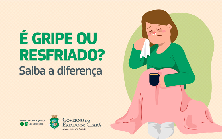 Conheça as diferenças entre resfriado e gripe e saiba como se prevenir