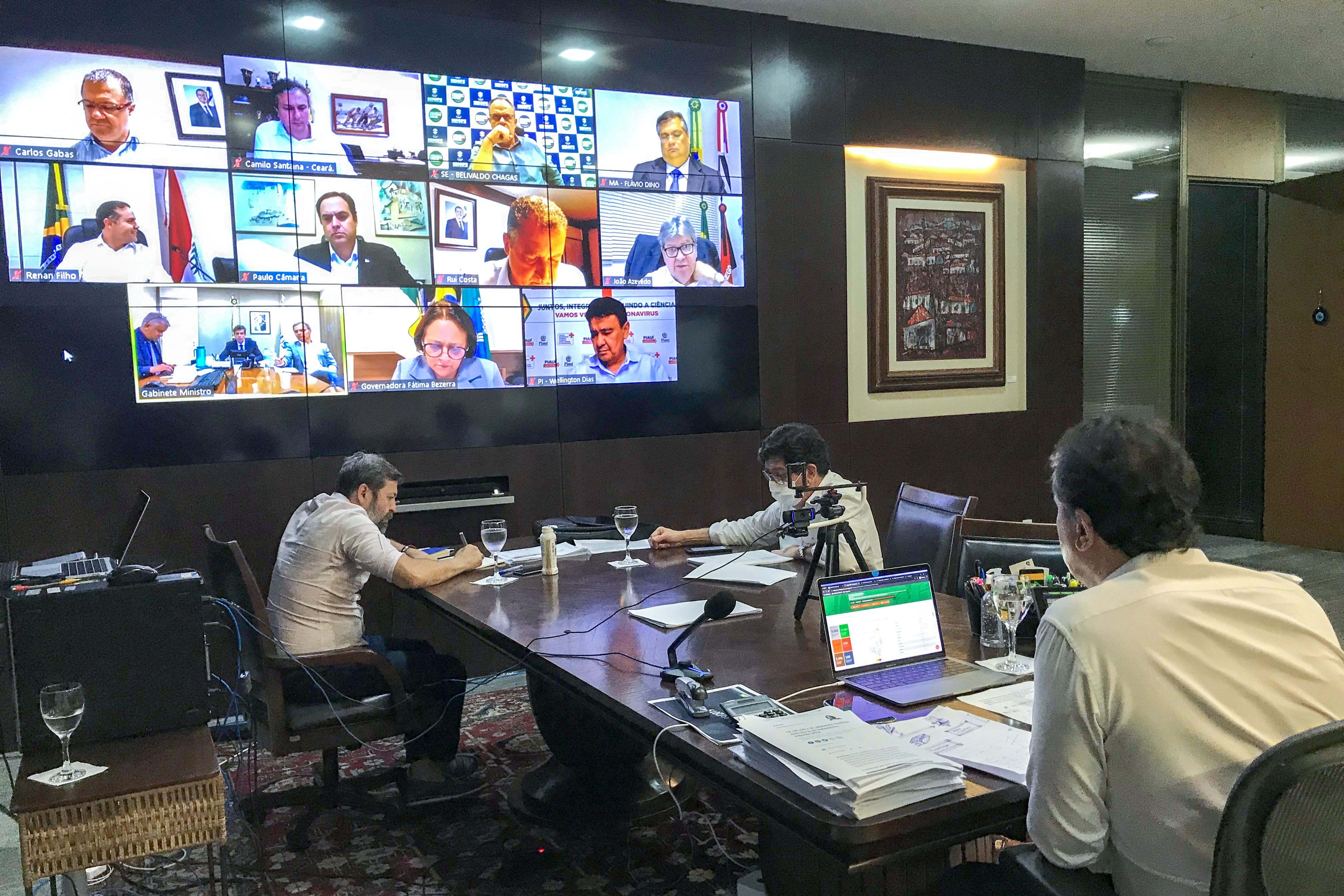 Governadores apresentam demandas do Nordeste ao novo ministro da Saúde