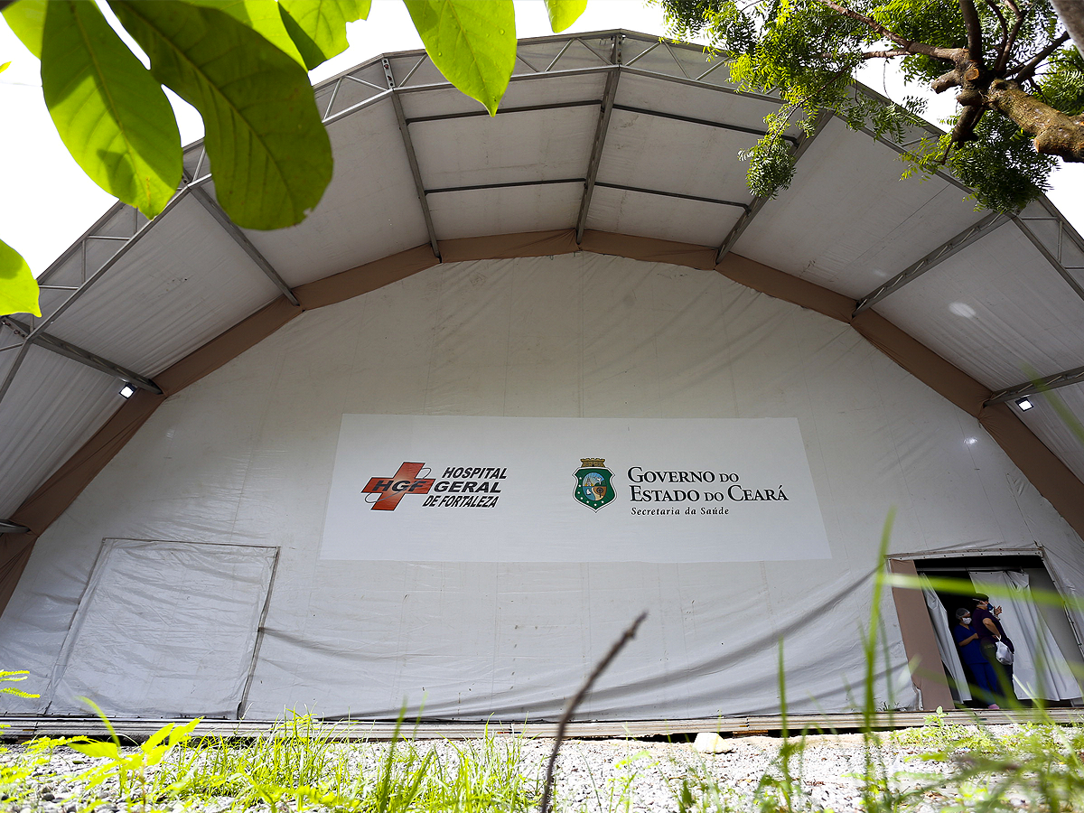 Hospital de campanha do HGF começa a receber pacientes