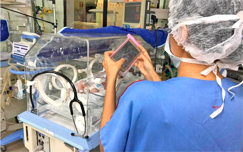 Hospital César Cals aproxima pais e filhos durante pandemia