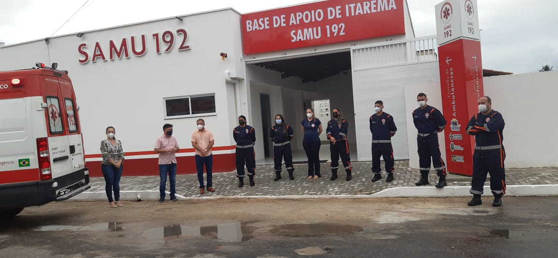 Governo do Ceará entrega duas novas bases do Samu Ceará