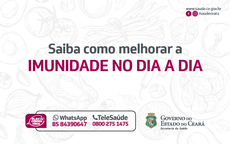Boa alimentação e hábitos saudáveis fortalecem sistema imunológico contra infecções